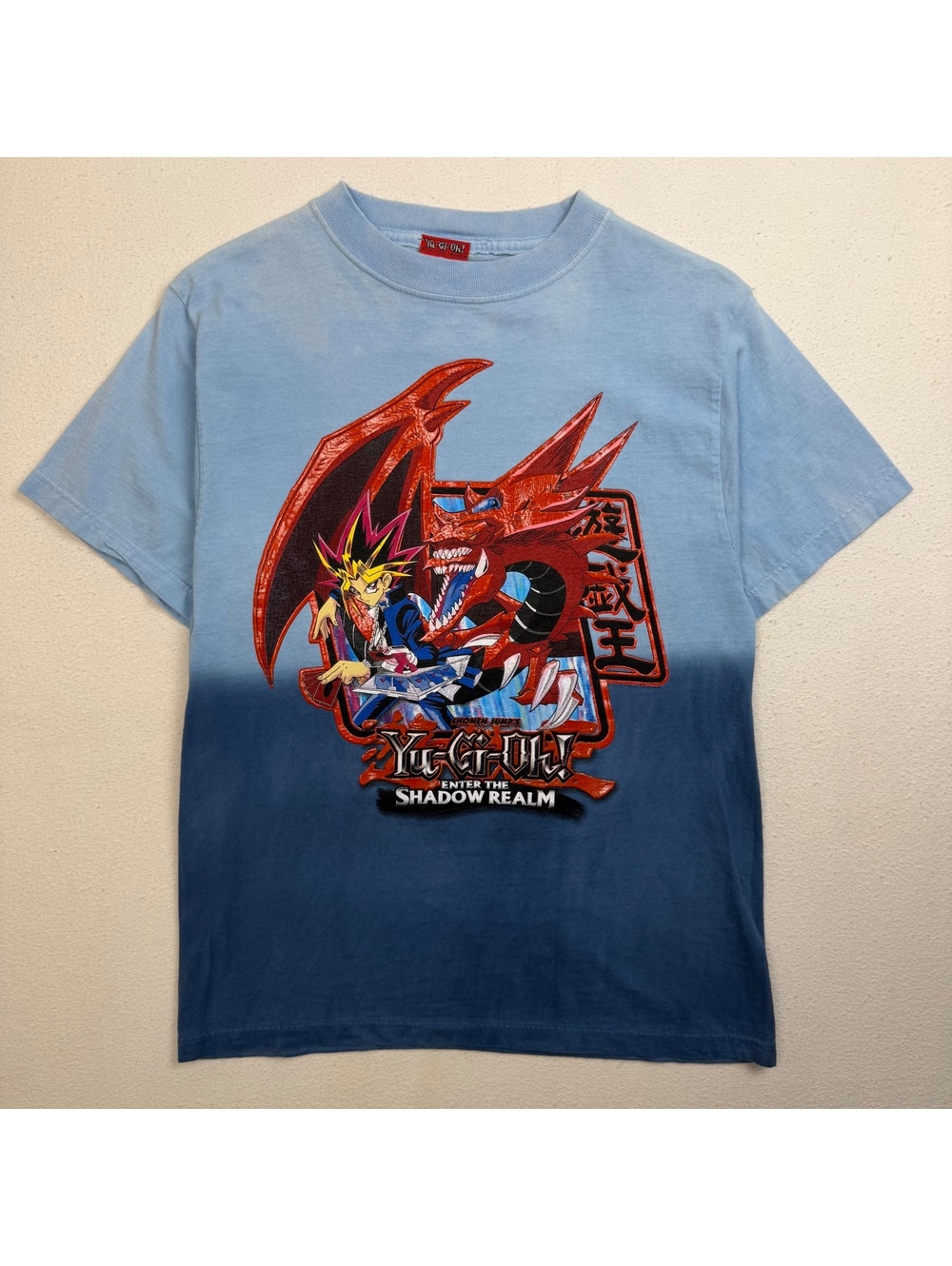 Vintage Yu-Gi-Oh Blue Anime Tee Men's Small